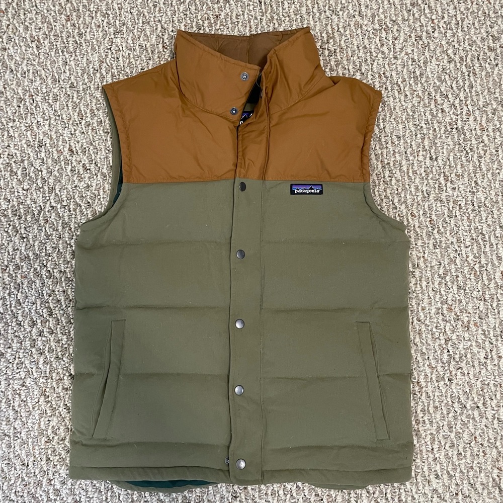 Patagonia Bivy Down Vest (size Small)